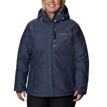 Columbia Alpine Action Omni-Heat Plus Size, Chamarras Azul Marino Para Mujer | 148759-IJE